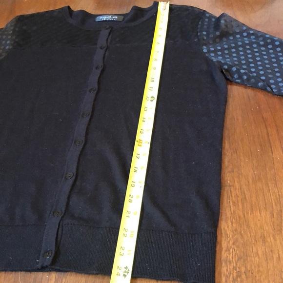 23:08- August Silk Knit Cardigan - Picture 8 of 8